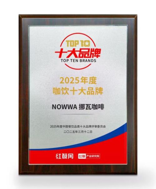 中国咖饮十大品牌” 持续领跑咖啡健康赛道AG真人地址挪瓦咖啡荣膺“2025年度